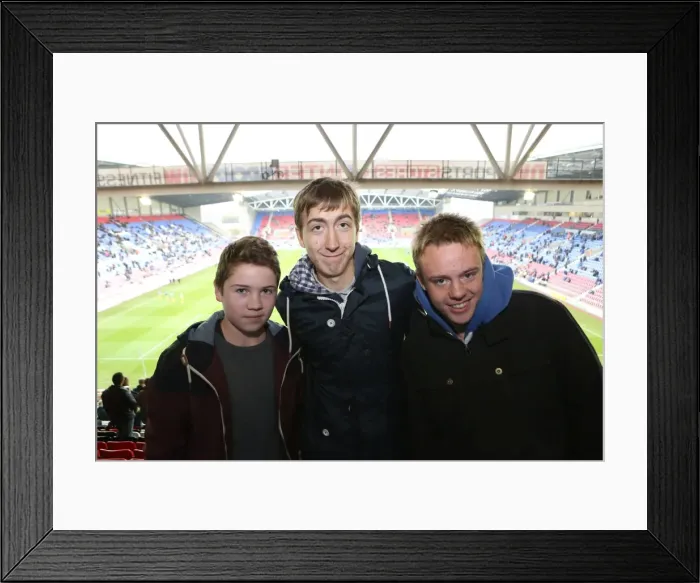 Framed Print : Brighton and Hove Albion Away Days 2013-14: Unified Fan Crowd at Wigan Athletic (November 23, 2013) Framed Print : Brighton and Hove Albion Away Days 2013-14: Unified Fan Crowd at Wigan Athletic (November 23, 2013)