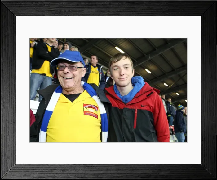 Framed Print : Brighton & Hove Albion vs. Wigan Athletic: Away Game - November 2013 (Season 2013-14)