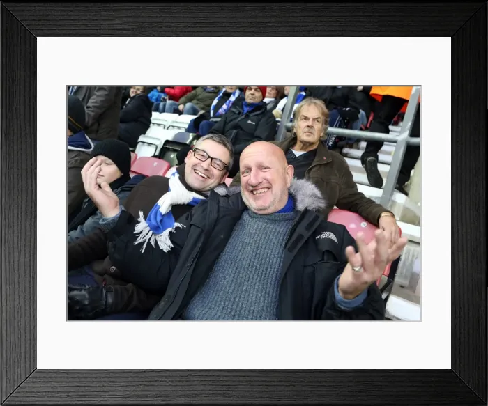 Framed Print : Brighton & Hove Albion vs. Wigan Athletic: Away Game - November 2013