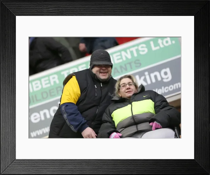 Framed Print : Electric Atmosphere: Brighton and Hove Albion Fans at Wigan Athletic Away Game (November 2013) Framed Print : Electric Atmosphere: Brighton and Hove Albion Fans at Wigan Athletic Away Game (November 2013)