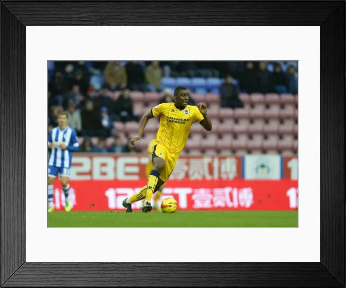 Framed Print : Brighton & Hove Albion vs. Wigan Athletic: 2013-14 Season - Away Game Framed Print : Brighton & Hove Albion vs. Wigan Athletic: 2013-14 Season - Away Game