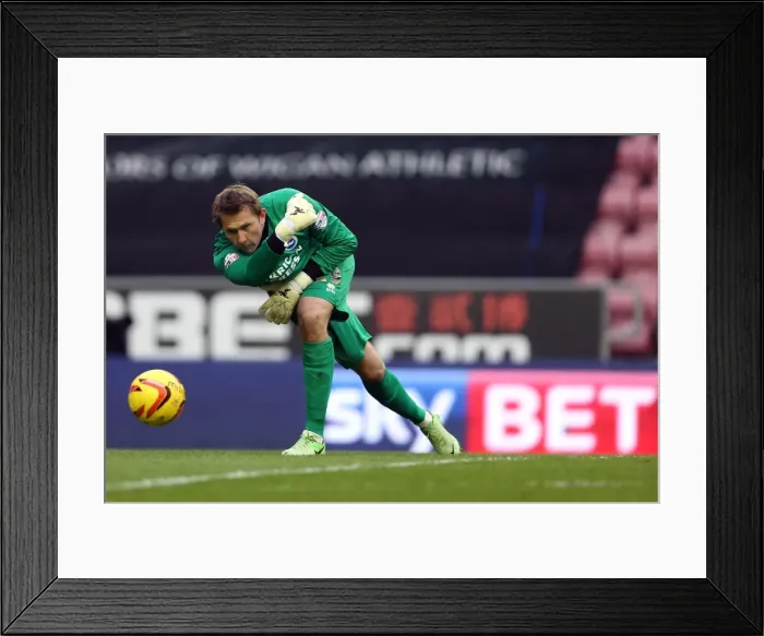Framed Print : Brighton & Hove Albion vs. Wigan Athletic: Away Game - November 2013 Framed Print : Brighton & Hove Albion vs. Wigan Athletic: Away Game - November 2013