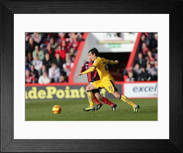 Framed Print : Brighton & Hove Albion vs AFC Bournemouth: Away Game - November 2013 Framed Print : Brighton & Hove Albion vs AFC Bournemouth: Away Game - November 2013