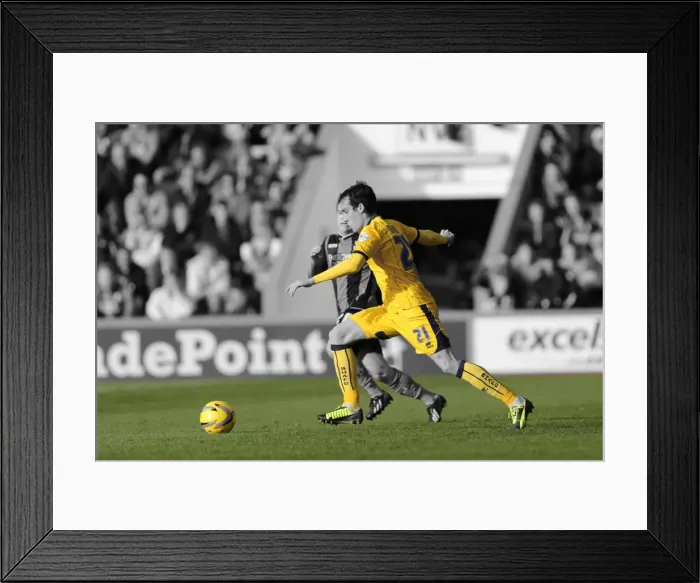 Framed Print : Brighton & Hove Albion vs AFC Bournemouth (Away) - 30-11-2013: Season 2013-14, AFC Bournemouth Game Framed Print : Brighton & Hove Albion vs AFC Bournemouth (Away) - 30-11-2013: Season 2013-14, AFC Bournemouth Game