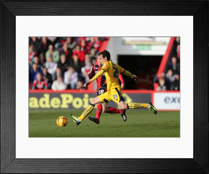 Framed Print : AFC Bournemouth's Visit to Brighton & Hove Albion - November 2013 Framed Print : AFC Bournemouth's Visit to Brighton & Hove Albion - November 2013
