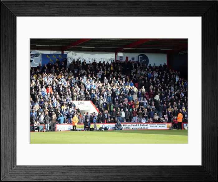 Framed Print : Brighton & Hove Albion vs. AFC Bournemouth: 2013-14 Away Game Framed Print : Brighton & Hove Albion vs. AFC Bournemouth: 2013-14 Away Game