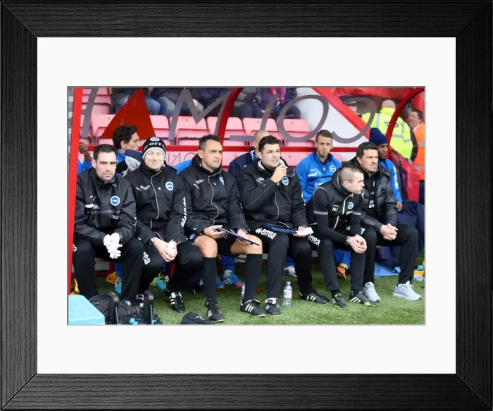 Framed Print : AFC Bournemouth at Brighton & Hove Albion: 2013-14 Season Away Game Framed Print : AFC Bournemouth at Brighton & Hove Albion: 2013-14 Season Away Game
