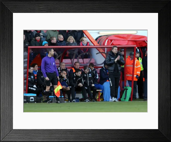 Framed Print : Brighton & Hove Albion vs. AFC Bournemouth (Away) - Season 2013-14: AFC Bournemouth's Visit Framed Print : Brighton & Hove Albion vs. AFC Bournemouth (Away) - Season 2013-14: AFC Bournemouth's Visit