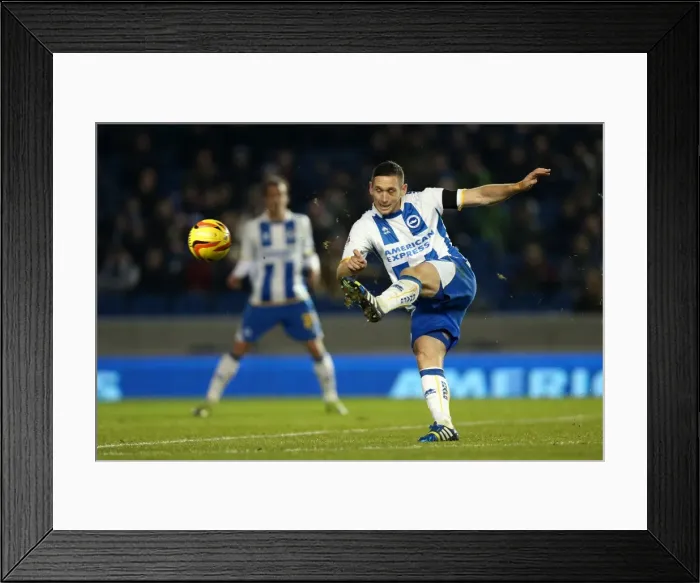 Framed Print : Brighton & Hove Albion vs Barnsley (03-12-2013) - A Home Game from the 2013-14 Season Framed Print : Brighton & Hove Albion vs Barnsley (03-12-2013) - A Home Game from the 2013-14 Season
