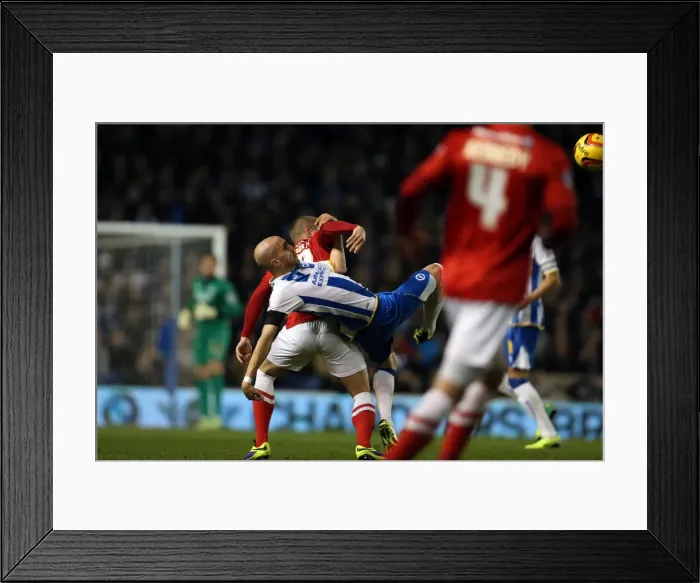 Framed Print : Brighton & Hove Albion vs Barnsley: Home Game - December 3, 2013 Framed Print : Brighton & Hove Albion vs Barnsley: Home Game - December 3, 2013