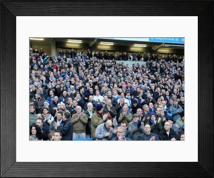 Framed Print : Brighton & Hove Albion vs. Leicester City (2013-14 Season) - A Home Game (7-12-2013) Framed Print : Brighton & Hove Albion vs. Leicester City (2013-14 Season) - A Home Game (7-12-2013)