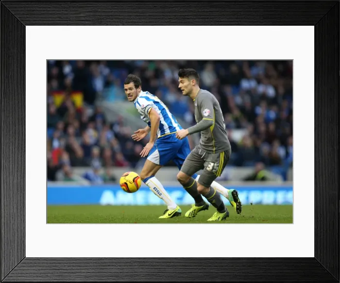 Framed Print : Brighton & Hove Albion vs. Leicester City (2013-14): Home Game Highlights - 07-12-2013 Framed Print : Brighton & Hove Albion vs. Leicester City (2013-14): Home Game Highlights - 07-12-2013