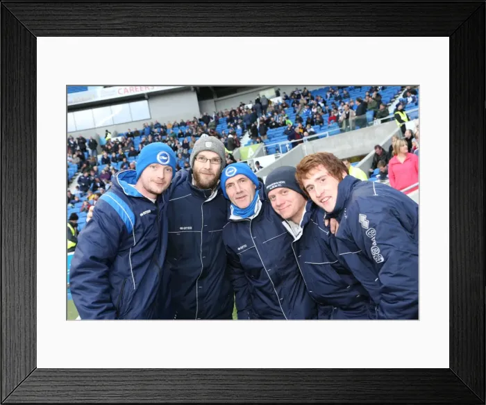 Framed Print : Brighton & Hove Albion vs. Leicester City (2013-14): Home Game Highlights (07-12-2013) Framed Print : Brighton & Hove Albion vs. Leicester City (2013-14): Home Game Highlights (07-12-2013)
