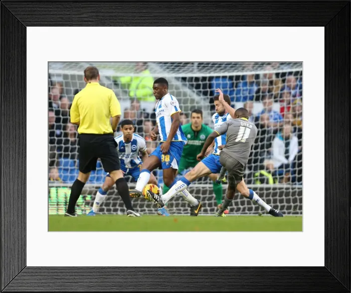 Framed Print : Brighton & Hove Albion vs. Leicester City (2013-14): Home Game Highlights (07-12-2013) Framed Print : Brighton & Hove Albion vs. Leicester City (2013-14): Home Game Highlights (07-12-2013)
