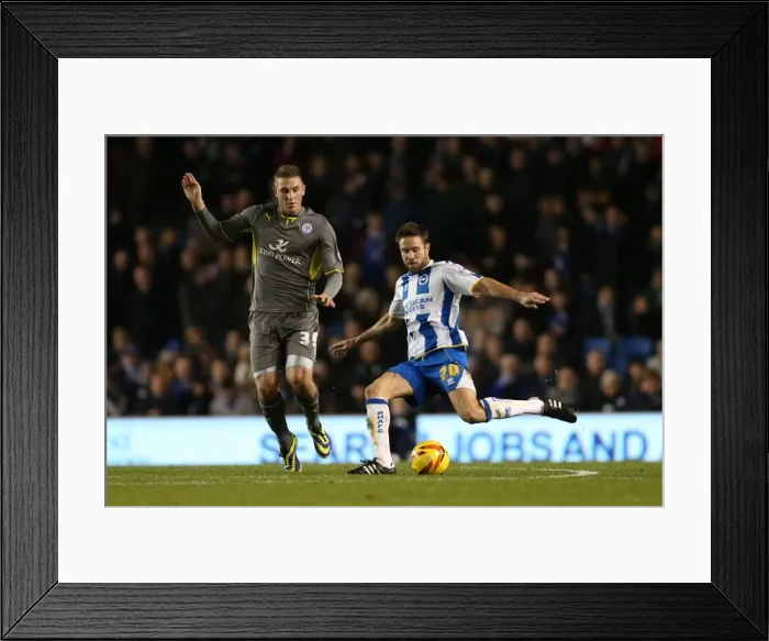 Framed Print : Brighton & Hove Albion vs. Leicester City (Home Game - 07-12-2013) Framed Print : Brighton & Hove Albion vs. Leicester City (Home Game - 07-12-2013)