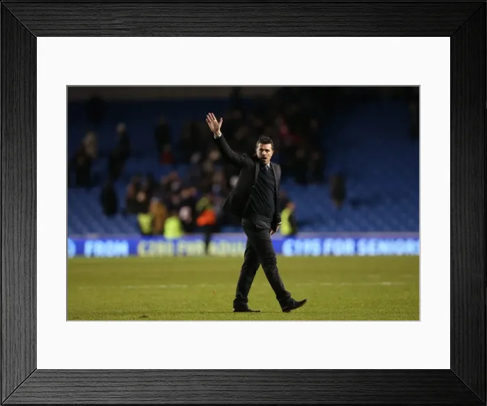 Framed Print : Brighton & Hove Albion vs Leicester City: Home Game, 2013-14 Season (07-12-2013) Framed Print : Brighton & Hove Albion vs Leicester City: Home Game, 2013-14 Season (07-12-2013)