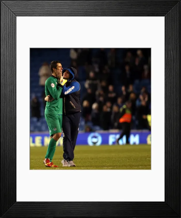 Framed Print : Brighton & Hove Albion vs. Leicester City (2013-14 Season) - Home Game Highlights (07-12-2013) Framed Print : Brighton & Hove Albion vs. Leicester City (2013-14 Season) - Home Game Highlights (07-12-2013)