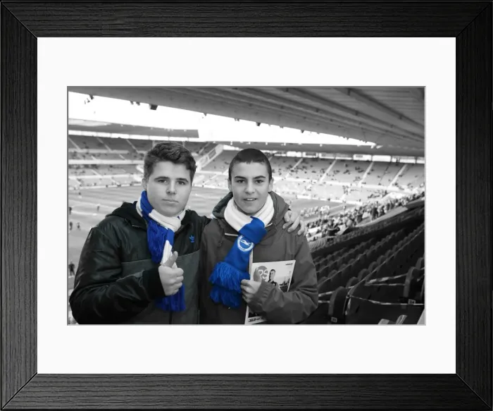 Framed Print : Brighton & Hove Albion vs. Middlesbrough: Away Game (December 14, 2013) Framed Print : Brighton & Hove Albion vs. Middlesbrough: Away Game (December 14, 2013)