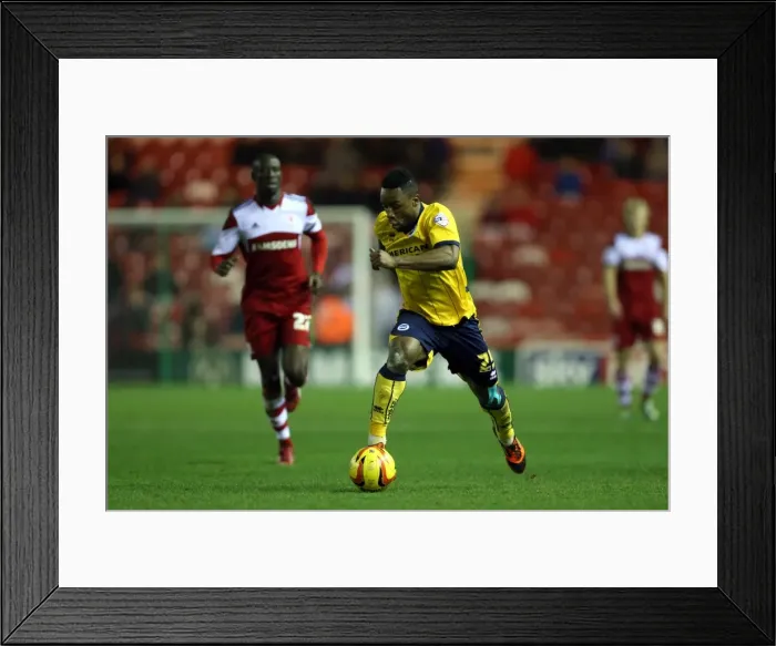 Framed Print : Brighton & Hove Albion vs. Middlesbrough: Away Game (December 14, 2013) Framed Print : Brighton & Hove Albion vs. Middlesbrough: Away Game (December 14, 2013)