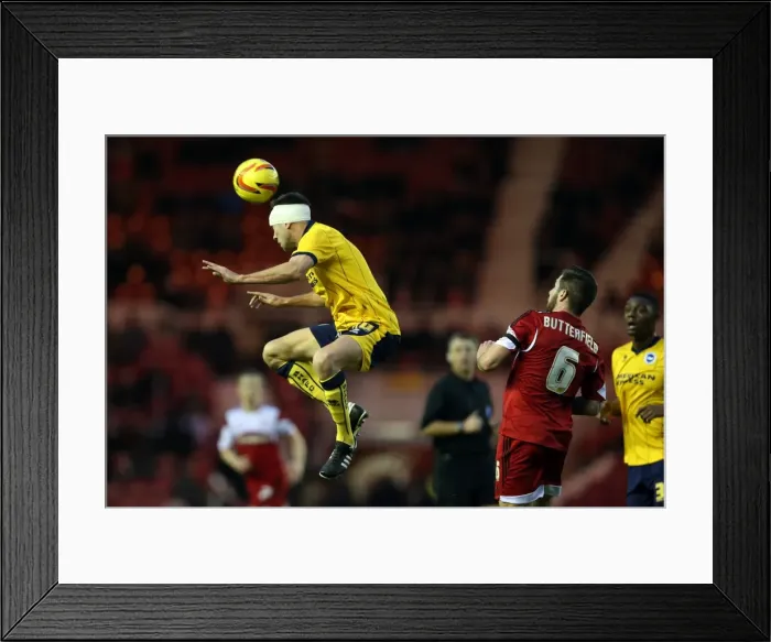 Framed Print : Brighton & Hove Albion vs. Middlesbrough: Away Game (December 14, 2013) Framed Print : Brighton & Hove Albion vs. Middlesbrough: Away Game (December 14, 2013)