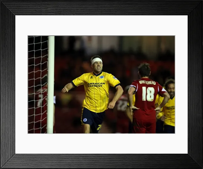 Framed Print : Brighton & Hove Albion vs Middlesbrough: Away Game - December 14, 2013 (Season 2013-14) Framed Print : Brighton & Hove Albion vs Middlesbrough: Away Game - December 14, 2013 (Season 2013-14)