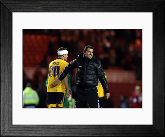 Framed Print : Brighton & Hove Albion vs. Middlesbrough: Away Game - December 14, 2013 (Season 2013-14) Framed Print : Brighton & Hove Albion vs. Middlesbrough: Away Game - December 14, 2013 (Season 2013-14)