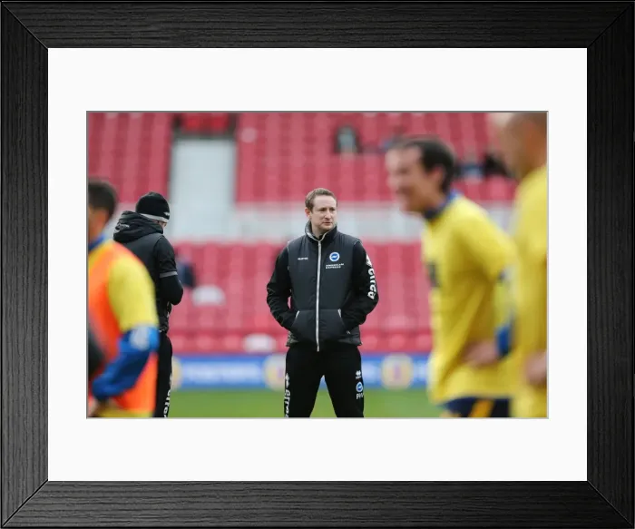 Framed Print : Brighton & Hove Albion vs. Middlesbrough: Away Game (December 14, 2013) Framed Print : Brighton & Hove Albion vs. Middlesbrough: Away Game (December 14, 2013)