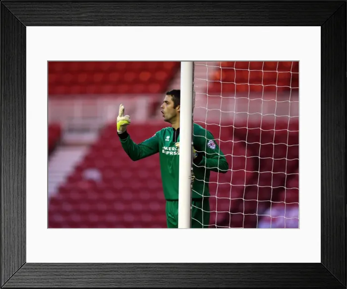 Framed Print : Brighton & Hove Albion vs. Middlesbrough: Away Game - December 14, 2013 (Season 2013-14)