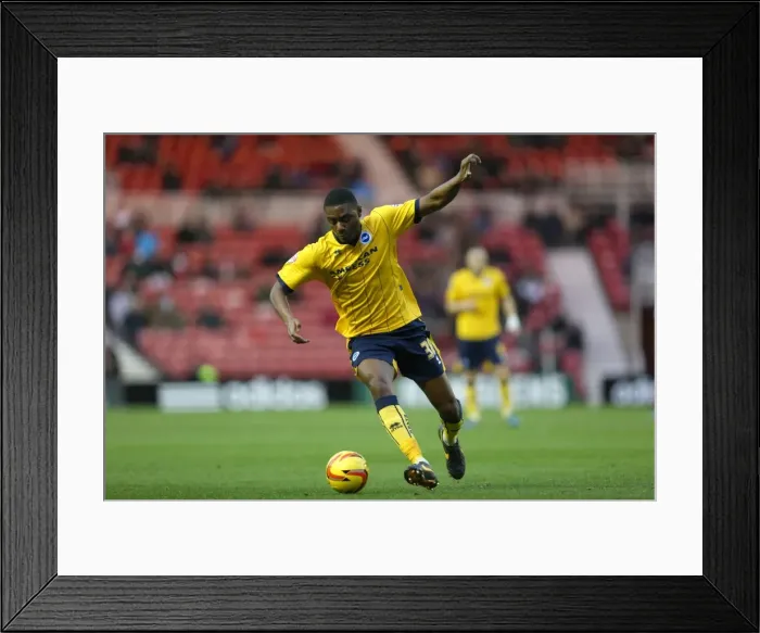 Framed Print : Middlesbrough vs. Brighton & Hove Albion: 2013-14 Season Away Game Framed Print : Middlesbrough vs. Brighton & Hove Albion: 2013-14 Season Away Game