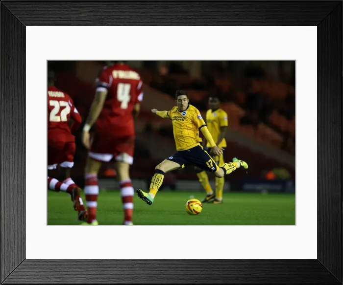 Framed Print : Brighton And Hove Albion Season 2013-14: 2013-14 Away Games: Middlesbrough - 14-12-2013 Framed Print : Brighton And Hove Albion Season 2013-14: 2013-14 Away Games: Middlesbrough - 14-12-2013