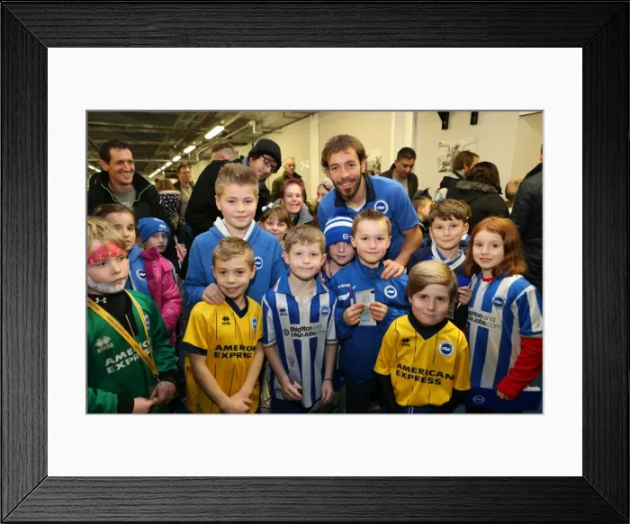 Framed Print : Young Brighton & Hove Albion FC Players at 2013 Christmas Party Framed Print : Young Brighton & Hove Albion FC Players at 2013 Christmas Party