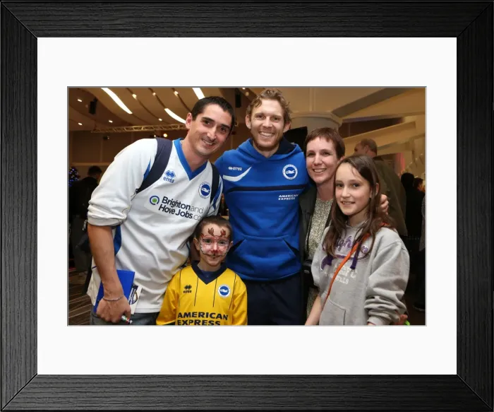 Framed Print : Young Brighton & Hove Albion FC Players at 2013 Christmas Party Framed Print : Young Brighton & Hove Albion FC Players at 2013 Christmas Party