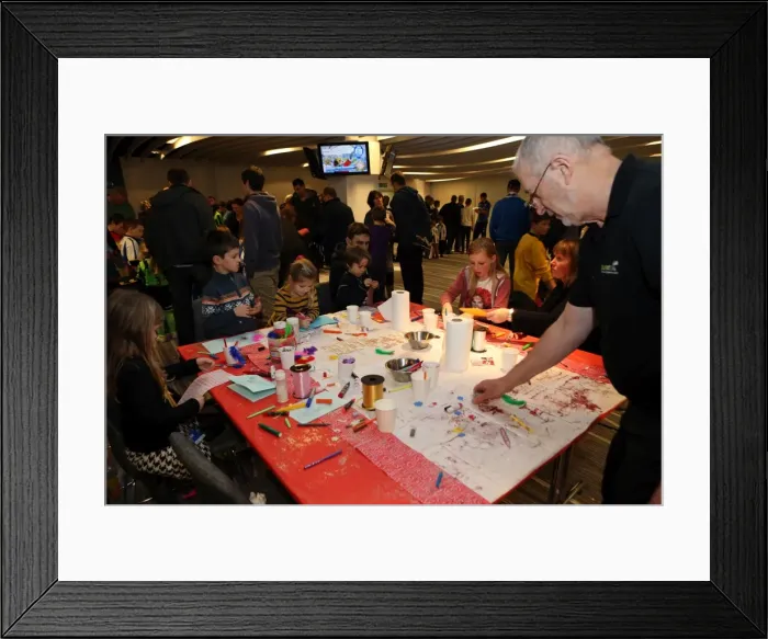 Framed Print : A Joyful Gathering: Young Seagulls Christmas Party 2013 - Celebrating Brighton & Hove Albion's Young Football Talents Framed Print : A Joyful Gathering: Young Seagulls Christmas Party 2013 - Celebrating Brighton & Hove Albion's Young Football Talents