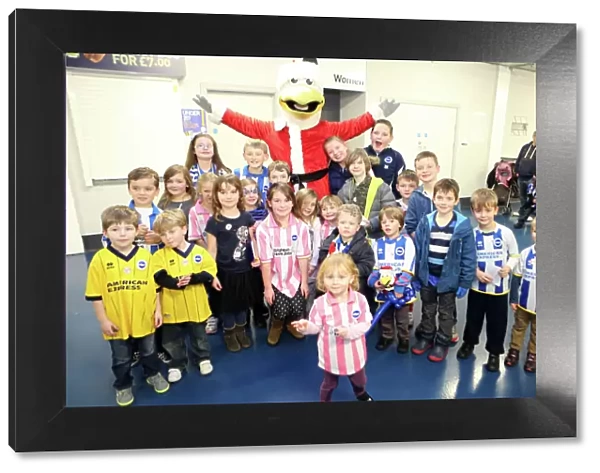 Young Seagulls Xmas Party 2013: A Joyful Gathering of Brighton & Hove Albion's Young Talents
