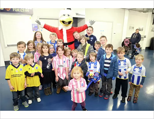 Young Seagulls Xmas Party 2013: A Joyful Gathering of Brighton & Hove Albion's Young Talents