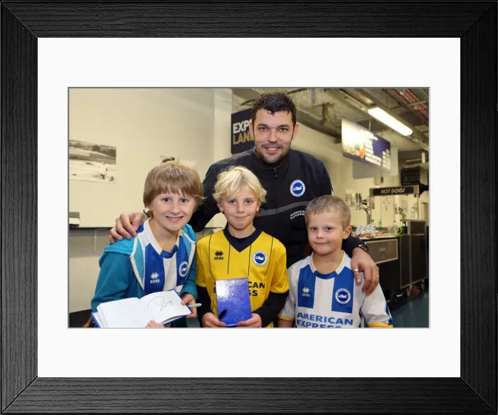 Framed Print : Brighton & Hove Albion FC: Young Seagulls Christmas Party 2013 Framed Print : Brighton & Hove Albion FC: Young Seagulls Christmas Party 2013