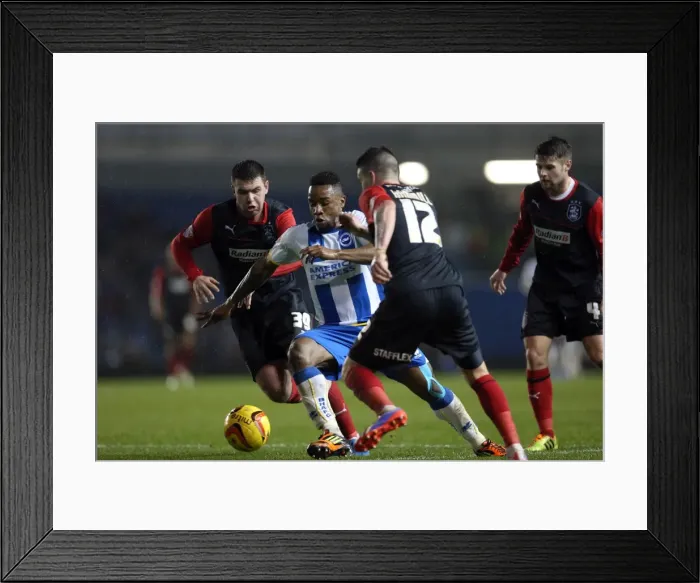 Framed Print : Brighton & Hove Albion vs. Huddersfield Town (21-12-2013) - A Home Game from the 2013-14 Season Framed Print : Brighton & Hove Albion vs. Huddersfield Town (21-12-2013) - A Home Game from the 2013-14 Season
