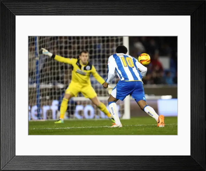 Framed Print : Brighton & Hove Albion vs. Huddersfield Town: Home Game (December 2013) Framed Print : Brighton & Hove Albion vs. Huddersfield Town: Home Game (December 2013)