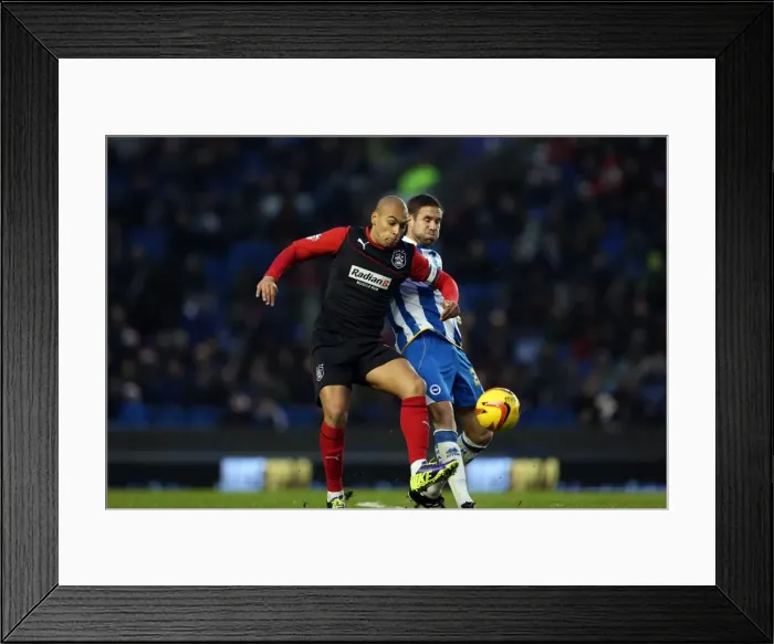 Framed Print : Brighton & Hove Albion vs. Huddersfield Town: Home Game - December 21, 2013 (Season 2013-14) Framed Print : Brighton & Hove Albion vs. Huddersfield Town: Home Game - December 21, 2013 (Season 2013-14)