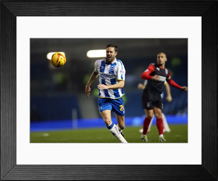 Framed Print : Brighton & Hove Albion vs. Huddersfield Town: A Home Battle from the 2013-14 Season - December 21, 2013 Framed Print : Brighton & Hove Albion vs. Huddersfield Town: A Home Battle from the 2013-14 Season - December 21, 2013