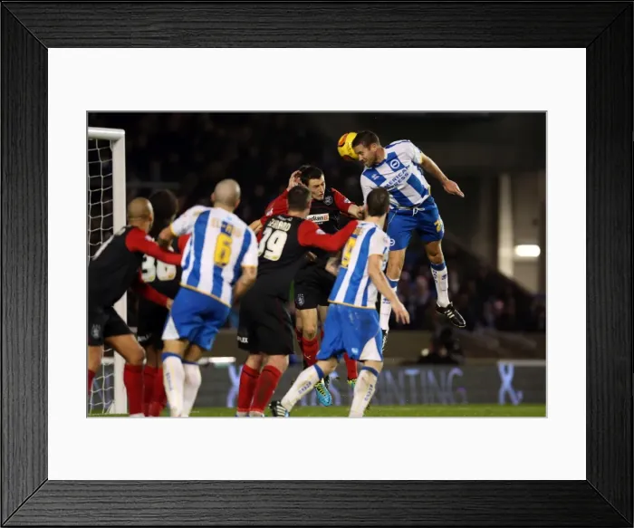 Framed Print : Brighton & Hove Albion vs. Huddersfield Town: Home Game - December 21, 2013 Framed Print : Brighton & Hove Albion vs. Huddersfield Town: Home Game - December 21, 2013