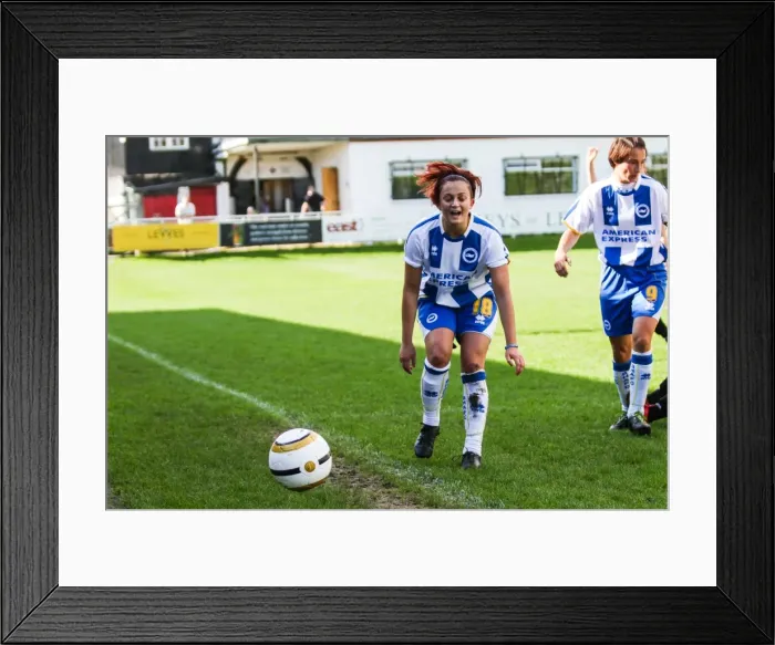Framed Print : Brighton & Hove Albion Women vs. Lewes: 2013-14 Season Matches Framed Print : Brighton & Hove Albion Women vs. Lewes: 2013-14 Season Matches