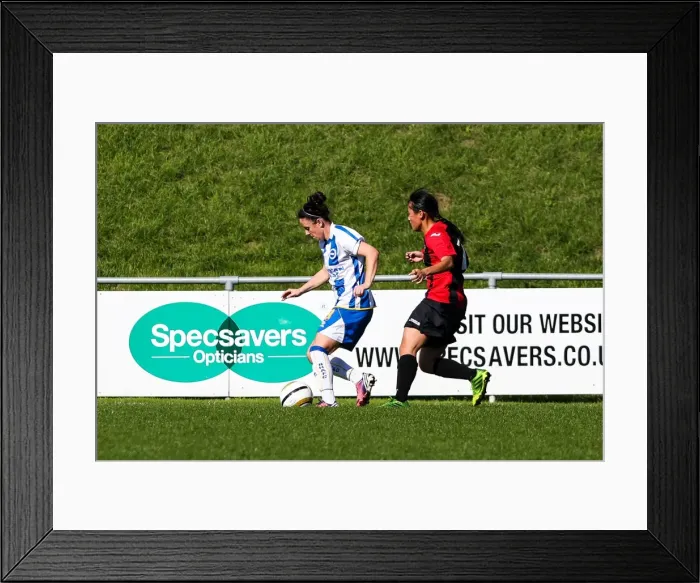 Framed Print : Brighton & Hove Albion Women vs. Lewes: A Historic Clash in the 2013-14 Season - Brighton And Hove Albion Women's Matches Framed Print : Brighton & Hove Albion Women vs. Lewes: A Historic Clash in the 2013-14 Season - Brighton And Hove Albion Women's Matches