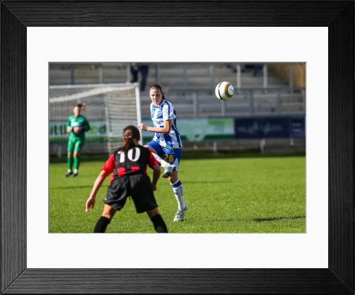 Framed Print : Brighton & Hove Albion Women's Football: 2013-14 Season - Lewes Match
