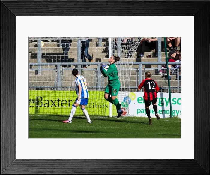 Framed Print : Brighton & Hove Albion Women's Football: 2013-14 Season - Lewes Match Framed Print : Brighton & Hove Albion Women's Football: 2013-14 Season - Lewes Match