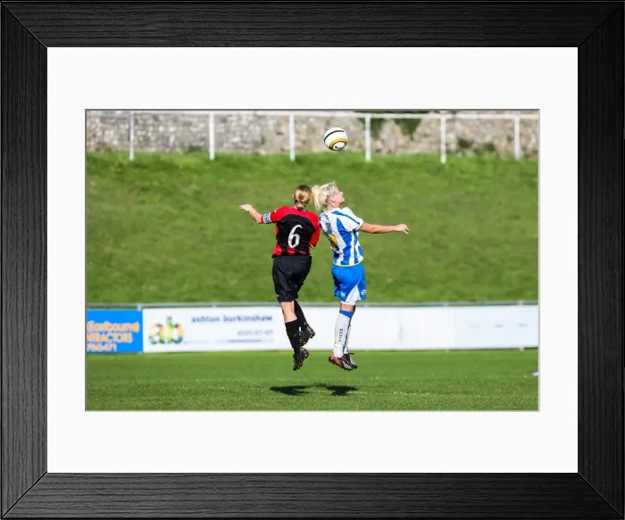Framed Print : Brighton & Hove Albion Women's Football: 2013-14 Season - Lewes Match Framed Print : Brighton & Hove Albion Women's Football: 2013-14 Season - Lewes Match