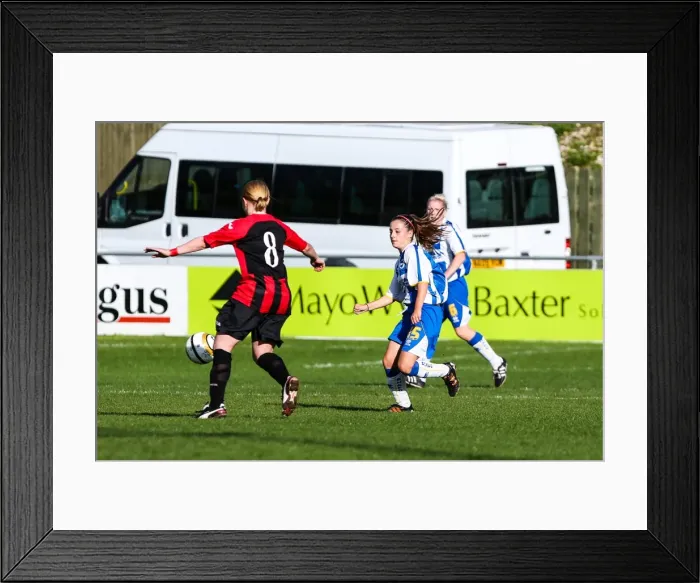 Framed Print : Brighton & Hove Albion Women's Football: 2013-14 Season - Lewes Match Framed Print : Brighton & Hove Albion Women's Football: 2013-14 Season - Lewes Match