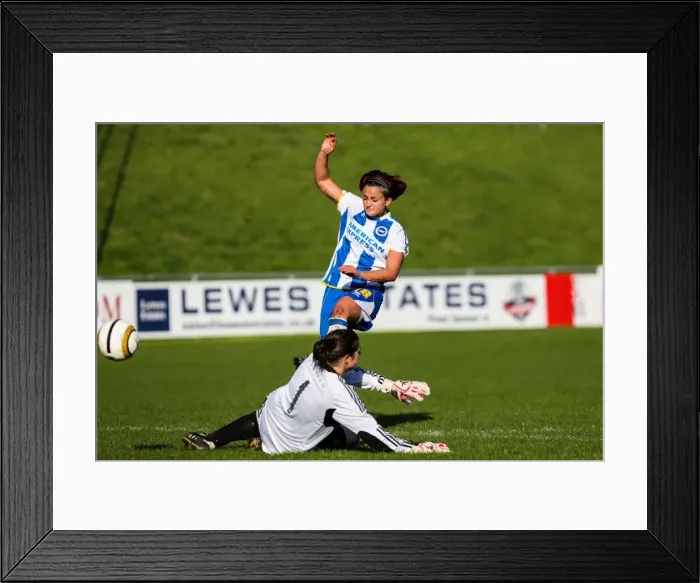 Framed Print : Brighton & Hove Albion Women vs. Lewes: A Clash in the 2013-14 Albion Women's League Framed Print : Brighton & Hove Albion Women vs. Lewes: A Clash in the 2013-14 Albion Women's League