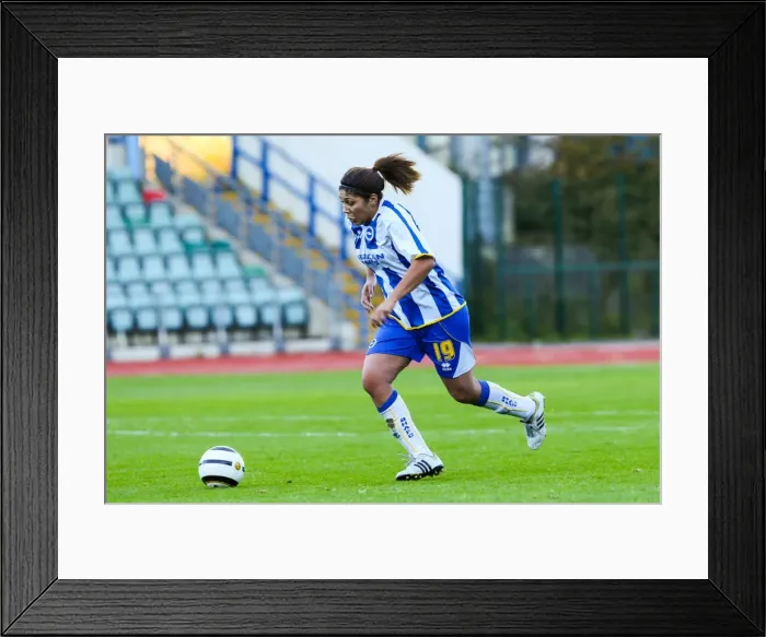 Framed Print : Brighton & Hove Albion Women vs. Gillingham: 2013-14 Season Match Framed Print : Brighton & Hove Albion Women vs. Gillingham: 2013-14 Season Match