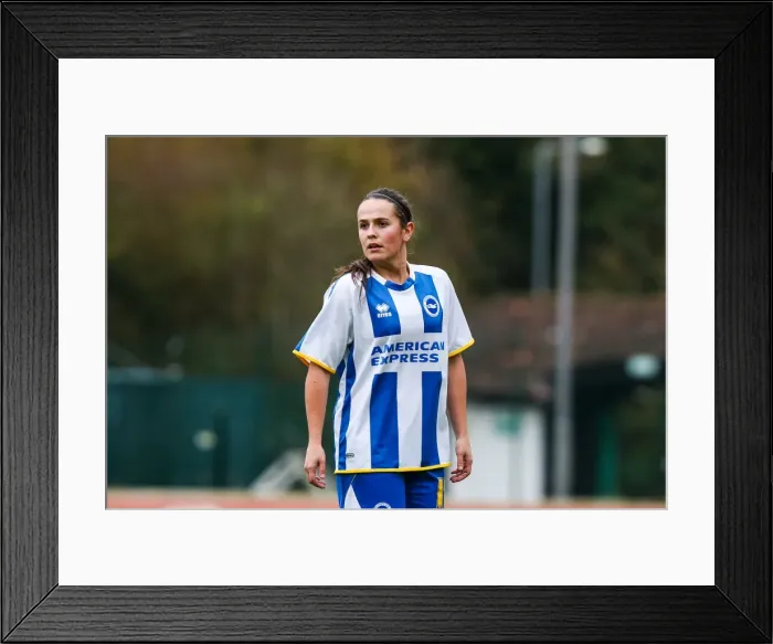 Framed Print : Brighton & Hove Albion Women's Football: Chesham Match, 2013-14 Season - Brighton And Hove Albion's Women's Team in Action against Chesham during the 2013-14 Season Framed Print : Brighton & Hove Albion Women's Football: Chesham Match, 2013-14 Season - Brighton And Hove Albion's Women's Team in Action against Chesham during the 2013-14 Season